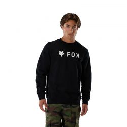 BLUZA FOX ABSOLUTE FLEECE CREW BLACK  ENDURO CROSS