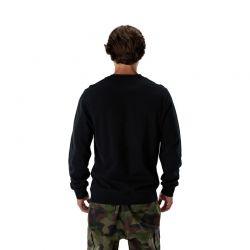 BLUZA FOX ABSOLUTE FLEECE CREW BLACK  ENDURO CROSS