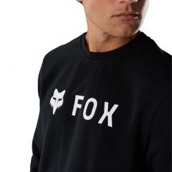 BLUZA FOX ABSOLUTE FLEECE CREW BLACK  ENDURO CROSS