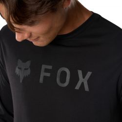KOSZULKA Z DŁUGIM RĘKAWEM FOX ABSOLUTE ORIGINAL DRI-RELEASE BLACK BLACK  ENDURO CROSS