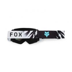 GOGLE MOTOCYKLOWE FOX AIRSPACE CLUTCH WHITE BLACK  ENDURO CROSS