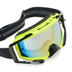 GOGLE MOTOCYKLOWE FOX AIRSPACE FOUNDRY HI VIZ YELLOW  ENDURO CROSS