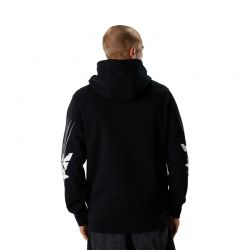 BLUZA Z KAPTUREM FOX APEX FLEECE PO BLACK  ENDURO CROSS