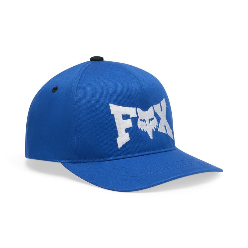 CZAPKA Z DASZKIEM JUNIOR FOX BEND SNAPBACK BLUE  ENDURO CROSS