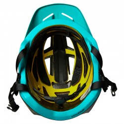 KASK ROWEROWY FOX SPEEDFRAME TURQUOISE  ENDURO CROSS