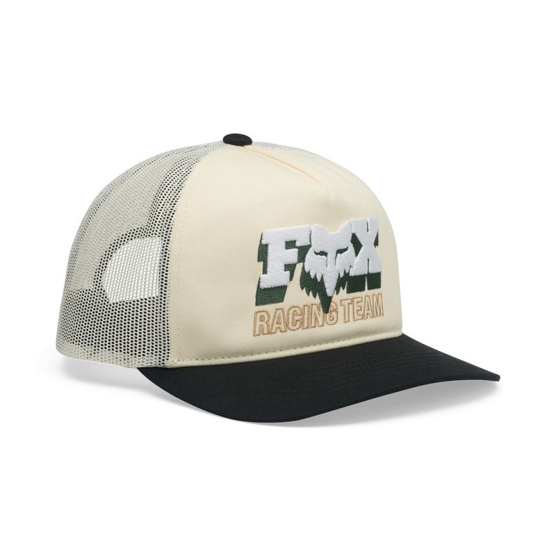 CZAPKA Z DASZKIEM FOX COLDPRESS SNAPBACK PEARL WHITE  ENDURO CROSS