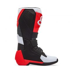 BUTY MOTOCYKLOWE FOX COMP WHITE FLUO RED  ENDURO CROSS