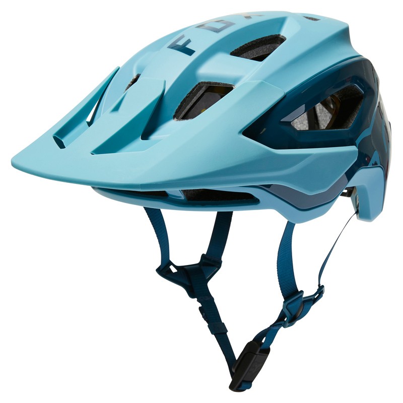 KASK ROWEROWY FOX SPEEDFRAME PRO SULPHUR BLUE  ENDURO CROSS