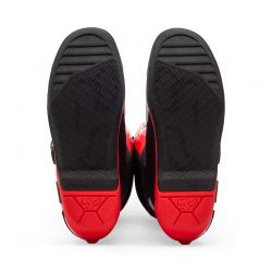 BUTY MOTOCYKLOWE FOX COMP WHITE FLUO RED  ENDURO CROSS