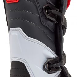 BUTY MOTOCYKLOWE FOX COMP WHITE FLUO RED  ENDURO CROSS