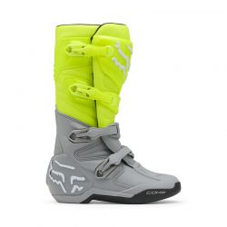 BUTY MOTOCYKLOWE FOX COMP BOOT YELLOW GREY  ENDURO CROSS