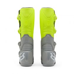 BUTY MOTOCYKLOWE FOX COMP BOOT YELLOW GREY  ENDURO CROSS