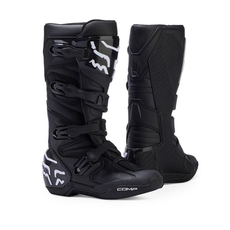 BUTY MOTOCYKLOWE JUNIOR FOX COMP BLACK  ENDURO CROSS