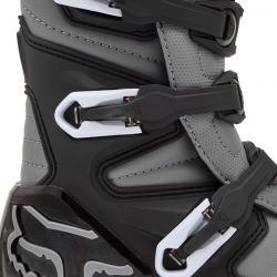 BUTY MOTOCYKLOWE JUNIOR FOX COMP CORE BLACK GREY  ENDURO CROSS