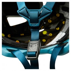 KASK ROWEROWY FOX SPEEDFRAME PRO SULPHUR BLUE  ENDURO CROSS