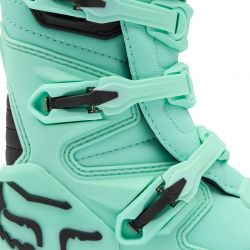 BUTY MOTOCYKLOWE JUNIOR FOX COMP TEAL  ENDURO CROSS
