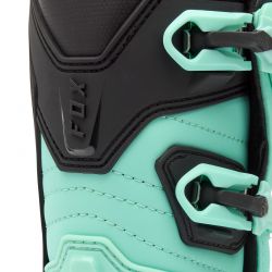 BUTY MOTOCYKLOWE JUNIOR FOX COMP TEAL  ENDURO CROSS