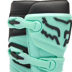 BUTY MOTOCYKLOWE JUNIOR FOX COMP TEAL  ENDURO CROSS