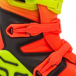 BUTY MOTOCYKLOWE JUNIOR FOX COMP ORANGE YELLOW  ENDURO CROSS