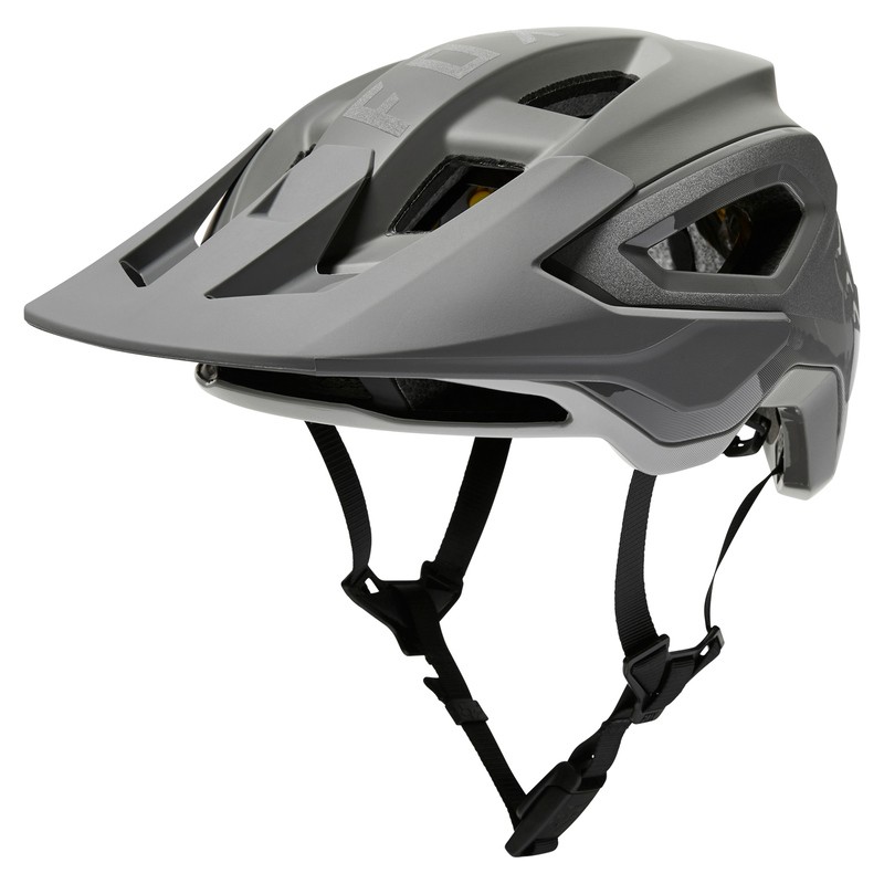 KASK ROWEROWY FOX SPEEDFRAME PRO LUNAR LIGHT GREY  ENDURO CROSS