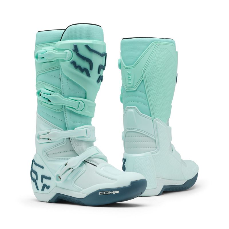 BUTY MOTOCYKLOWE DAMSKIE FOX COMP BOOT ICE BLUE  ENDURO CROSS