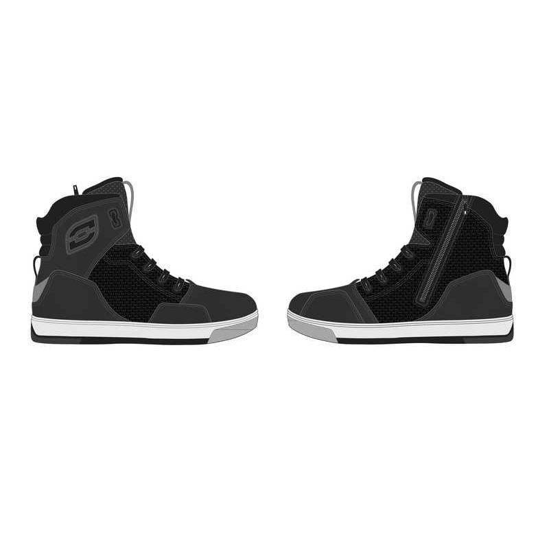 BUTY OZONE SPIN VENTED BLACK/WHITE SOLE 36