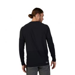 KOSZULKA ROWEROWA Z DŁUGIM RĘKAWEM FOX FOX DEFEND THERMAL BLACK  ENDURO CROSS
