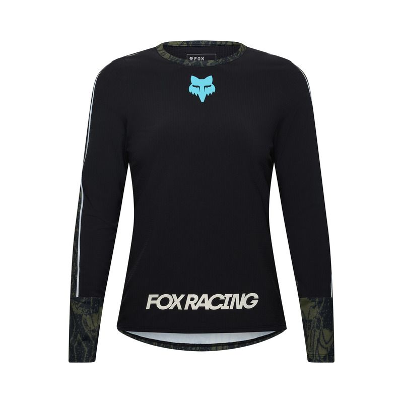 BLUZA ROWEROWA DAMSKA FOX DEFEND THERMAL LUNAR SE BLACK  ENDURO CROSS