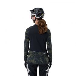 BLUZA ROWEROWA DAMSKA FOX DEFEND THERMAL LUNAR SE BLACK  ENDURO CROSS
