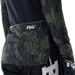 BLUZA ROWEROWA DAMSKA FOX DEFEND THERMAL LUNAR SE BLACK  ENDURO CROSS