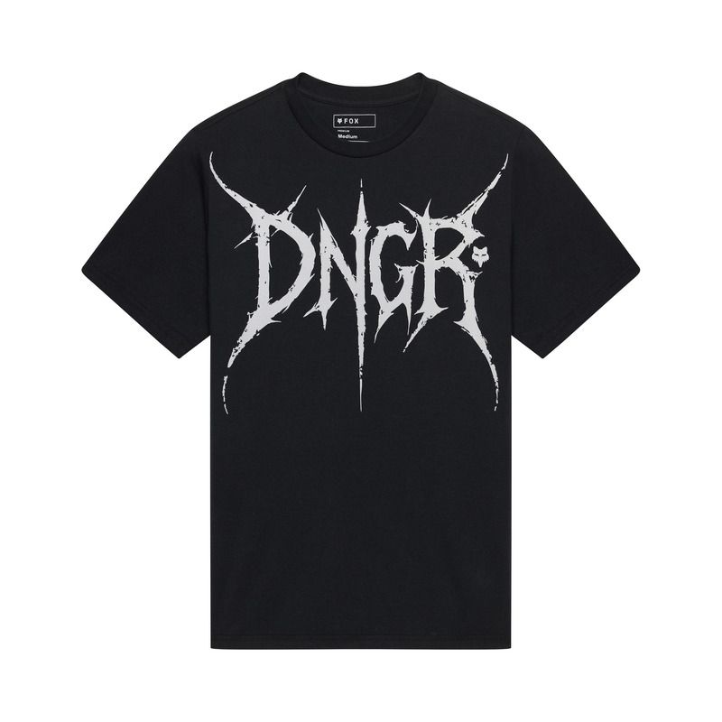 T-SHIRT FOX DNGR 195 ORIGINAL BLACK  ENDURO CROSS