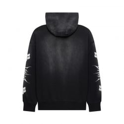 BLUZA Z KAPTUREM FOX DNGR HEAVYWEIGHT FLEECE PO BLACK  ENDURO CROSS