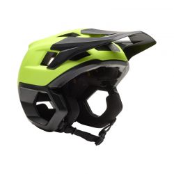KASK ROWEROWY FOX DROPFRAME FLUO YELLOW  ENDURO CROSS