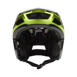 KASK ROWEROWY FOX DROPFRAME FLUO YELLOW  ENDURO CROSS