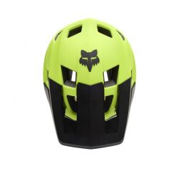 KASK ROWEROWY FOX DROPFRAME FLUO YELLOW  ENDURO CROSS