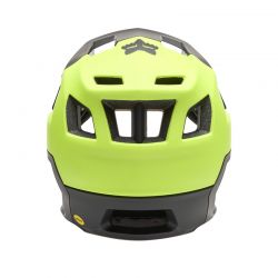KASK ROWEROWY FOX DROPFRAME FLUO YELLOW  ENDURO CROSS