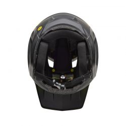 KASK ROWEROWY FOX DROPFRAME FLUO YELLOW  ENDURO CROSS