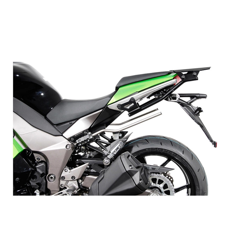 ZESTAW SAKW BOCZNYCH BLAZE H I STELAŻY SW-MOTECH KAWASAKI Z1000 SX (11-) BLACK/GREY 2X14-21L