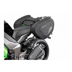 ZESTAW SAKW BOCZNYCH BLAZE H I STELAŻY SW-MOTECH KAWASAKI Z1000 SX (11-) BLACK/GREY 2X14-21L