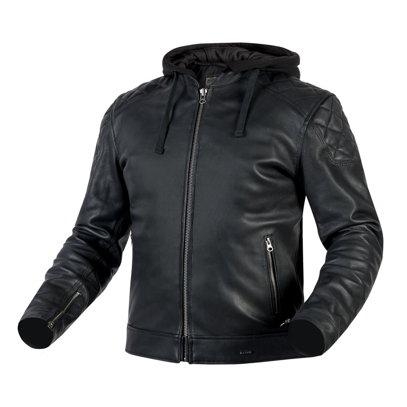KURTKA SKÓRZANA OZONE STRIKER BLACK XS