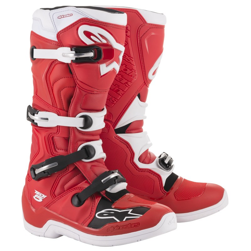 BUTY ALPINESTARS TECH 5 RED/WHITE 