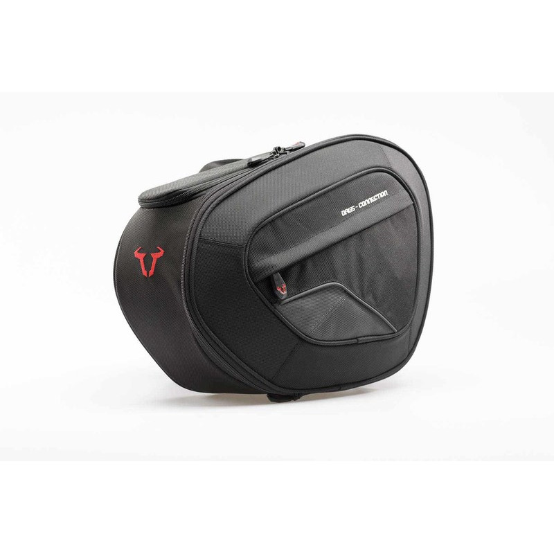 ZESTAW SAKW BOCZNYCH BLAZE H I STELAŻY SW-MOTECH KAWASAKI Z900RS/CAFE (17-) BLACK/GREY 2X14-21L