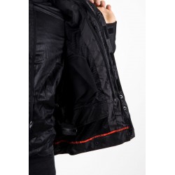 KURTKA TEKSTYLNA OZONE TOUR II BLACK/FLO YELLOW 