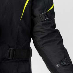 KURTKA TEKSTYLNA OZONE TRAKER BLACK/FLO YELLOW 