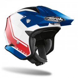 KASK AIROH TRR S KEEN BLUE/RED GLOSS 