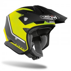KASK AIROH TRR S KEEN YELLOW MATT 