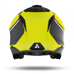 KASK AIROH TRR S KEEN YELLOW MATT 