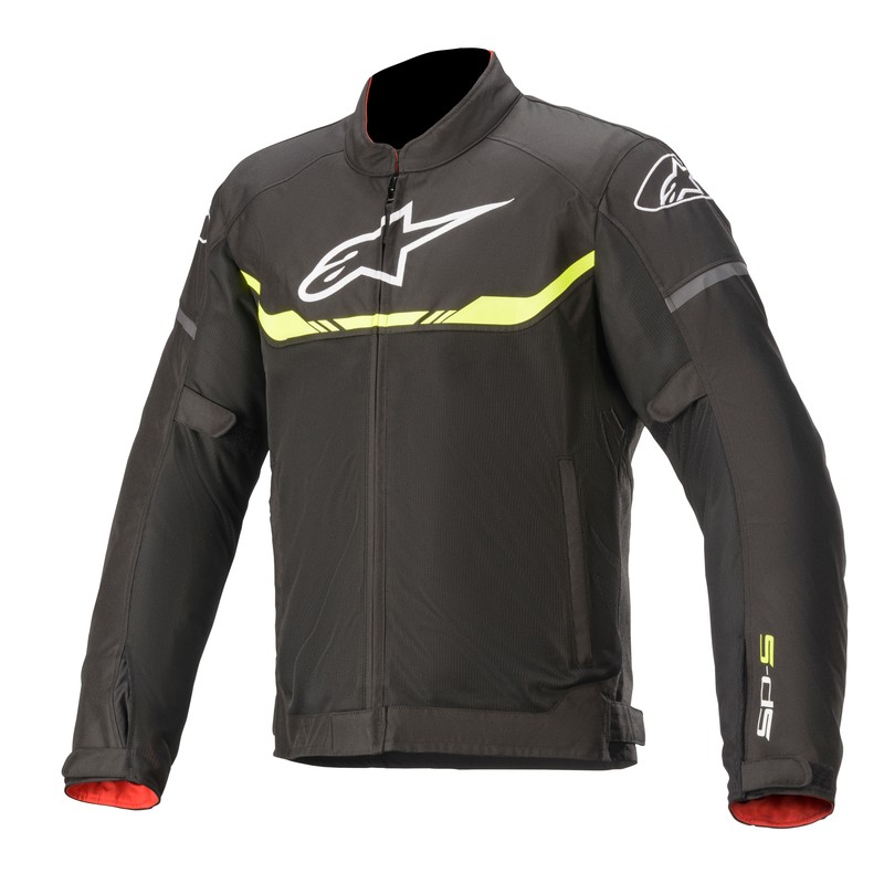 KURTKA TEKSTYLNA ALPINESTARS T-SPS AIR BLACK/FLUO YELLOW 
