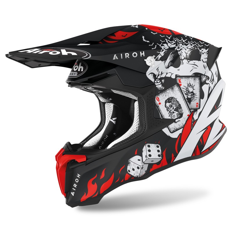 KASK AIROH TWIST 2.0 HELL MATT 