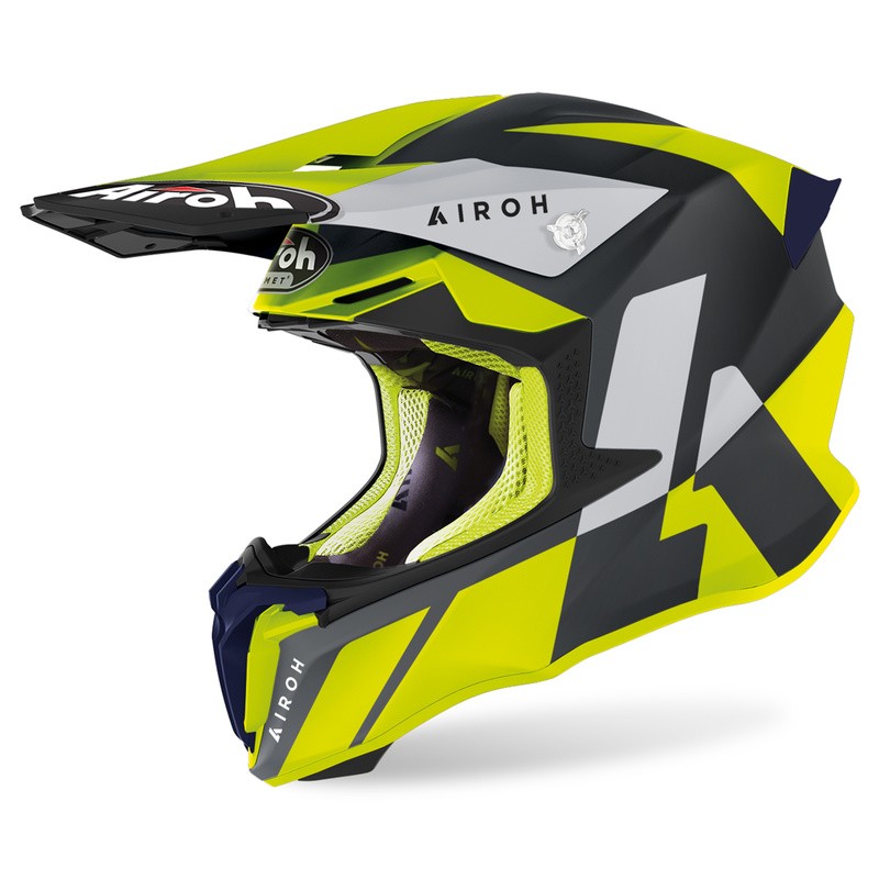 KASK AIROH TWIST 2.0 LIFT YELLOW MATT 